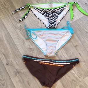 Lot of three bottoms only